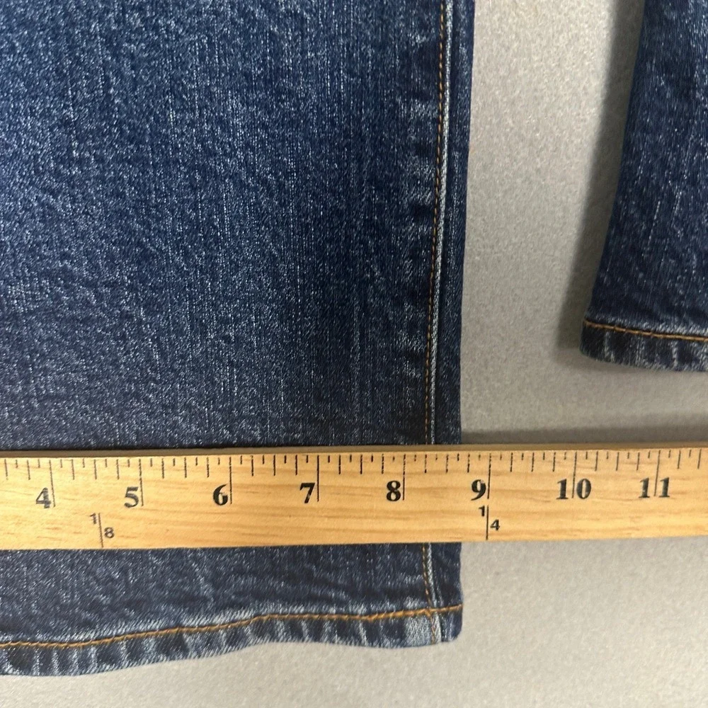 American Eagle Flex Jeans Mens 40X32 Blue Relaxed Straight Distressed Stretch